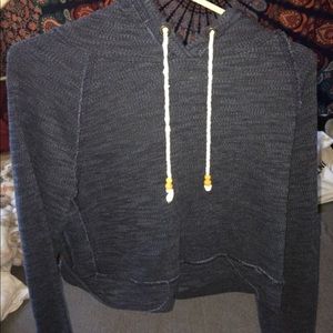 cute crop hoodie
